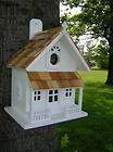 OUTDOOR WOODEN COTTAGE DOG HOUSE COVERED FRONT PORCH  