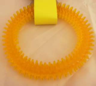 Orange Teething ring for cats and dogs  