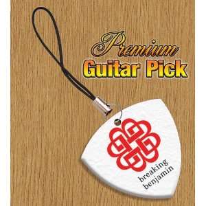  Breaking Benjamin Mobile Phone Charm Guitar Pick Both 
