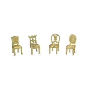  Wedding Favors Matte gold placecard chairs Health 