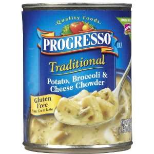 Progresso Potato Broccoli & Cheese Soup, 19 oz, 12 pk  
