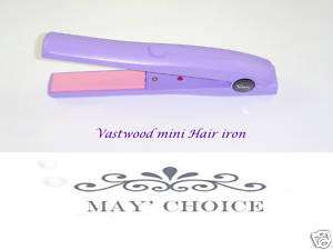Ceramic flat violet mini hair Straightener iron&pouch  