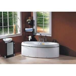  LineaAqua Serena 67 x 34 Champagne Bubble Bath Tub with Bath 