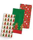    Martha Stewart Collection Holiday Kitchen Towels, Gingerbread 