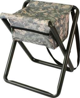   Outdoor Camp Folding ACU Digital Chair Portable Stool w/Pouch  