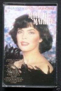 Mireille Mathieu, les grandes chansons fran, K7 audio  