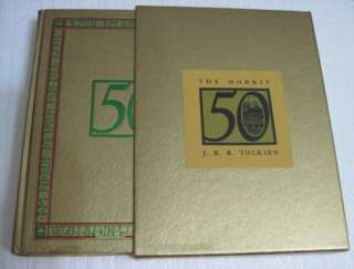 THE HOBBIT ~ 50th Anniversary Gold Collectors Edition ~ Hardcover w 