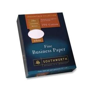 Southworth Company Products   Fine Business Paper, 20 lb., 8 1/2x11 