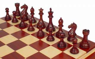 Fierce Knight Staunton Chess Set Sandalwood, Boxwood 4  