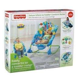 Fisher Price DELUXE INFANT TO TODDLER COMFORT ROCKER  