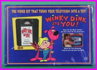 Winky Dink and You Video Kit #1 VHS TV NEW *** 045802100367  