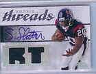   SP Rookie Threads Triple Auto Steve Slaton Ray Rice Chris Johnson 1 35