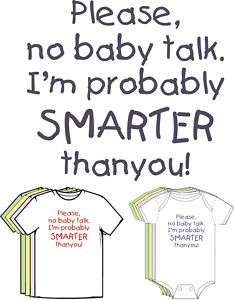 Smarter Than You Funny Baby Newborn Cute Clothes  