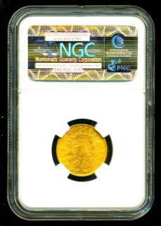 1944 ROMANIA GOLD COIN 20 LEI * NGC CERTIFIED & GRADED MS 62 FLASHY 