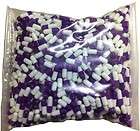 1000 EMPTY gel GELATIN CAPSULES ~SIZE 0 ~ Colored White/Purple (Kosher 