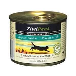  ZiwiPeak Daily Cat Venison & Fish Can Cuisine 6 oz (12 in 