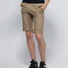 SHORTS ALA32 BROWN TROUSERS RAYON COTTON CRISP CASUAL RELAX HMONG 