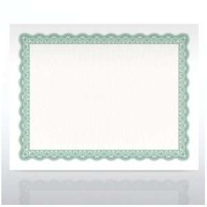  Certificate Paper   Official   Teal