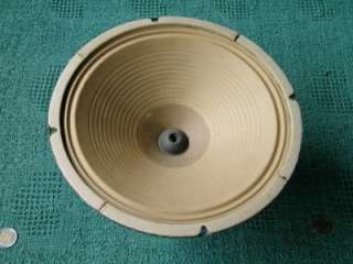 single Vintage 12 Jensen PM12CT CST 572 Woofer Alnico Speaker  