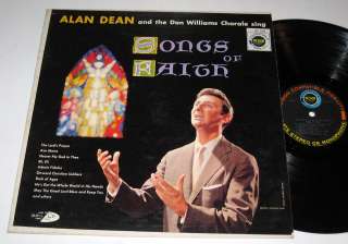 ALAN DEAN & DON WILLIAMS CHORALE Songs Of Faith NM/NM   