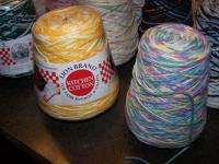   Brand Kitchen Cotton Yarn   Multi Colored Cone Basil Cornmeal  