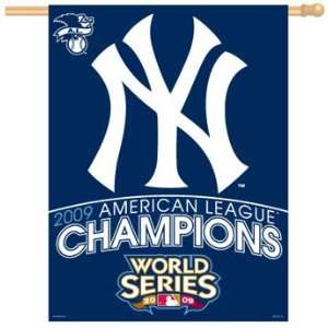 WinCraft New York Yankees 2009 American League Champions Vertical Flag 