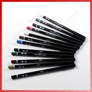 12 x Pro Cosmetic Makeup Eyeliner EYE/LIP Liner Pencil  