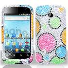 Purple Silver Bling Case Cover Huawei Ascend II 2 M865 items in 