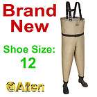 NEW ALLEN SPRING CREEK BOOTFOOT CHEST WADER,BOOT FOOT,SIZE 11 items in 