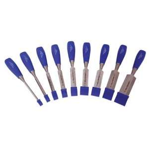   87 Series 127494 Set of 9 Blue Poly Handle Chisels