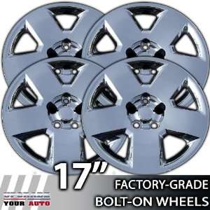    2009 Dodge Charger 17 Inch Chrome Bolt On Hubcap Covers Automotive