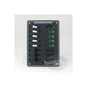   Position Toggle AC Circuit Breaker Panel 8411 (6) 15A Circuit Breakers