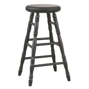  Carolina Cottage 24 Inch Swivel Top Verona Stool, Antique 