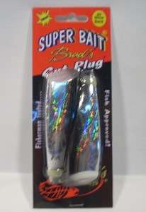   Black Jack Super Bait Cut Plug UV Glow Back Fishing Lure  