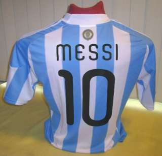 camiseta oficial de la seleccion argentina de futbol lionel messi 10 