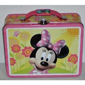   Minnie Mouse Embossed Metal Lunch Box/ Carry All 