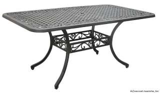Innova 68x38 Aluminum Outdoor Patio Table C749 62  