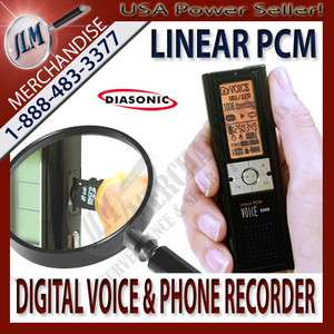 Diasonic DDR 5300 Digital Voice Telephone Recorder Record Phone Call 