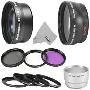  Essential Lens Kit for KONICA MINOLTA DIMAGE Z3 Z5 Z6 