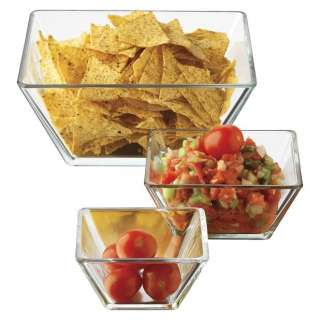   with the tempo square glass dinnerware complete set contains 1 serving