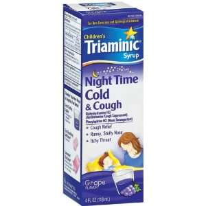  Triaminic Nighttime Cough & Cold Liquid 4oz Health 
