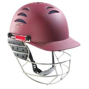  Predator Cricket Helmet Maroon Youth