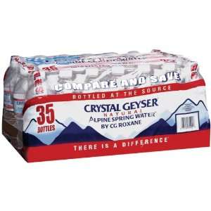  Crystal Geyser, Alpine Spring Water, 35/16.9zß Health 