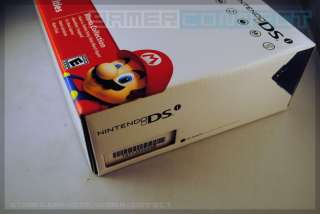 Nintendo DSi Mario Metallic Blue System Bundle NEW RARE  