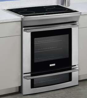   Stainless Steel Induction Slide In Double Oven Range EW30IS65JS  