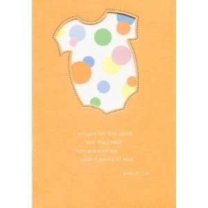   Prayed for This Child (Dayspring 2771 2) Baby Card 