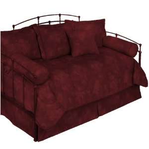   Coolers Tie Dye Pomogranate Red Daybed Comforter Set