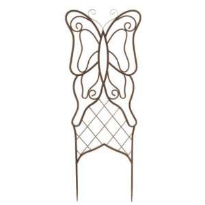  New   Brown Butterfly Design Trellis by WMU Patio, Lawn & Garden