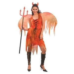    Pams Ladies Halloween Costumes  Ladies Devil Costume Toys & Games