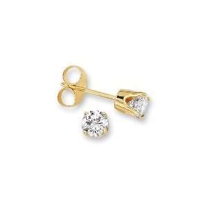  Certified, 1/5 ct. tw. Diamond Solitaire Earrings Jewelry